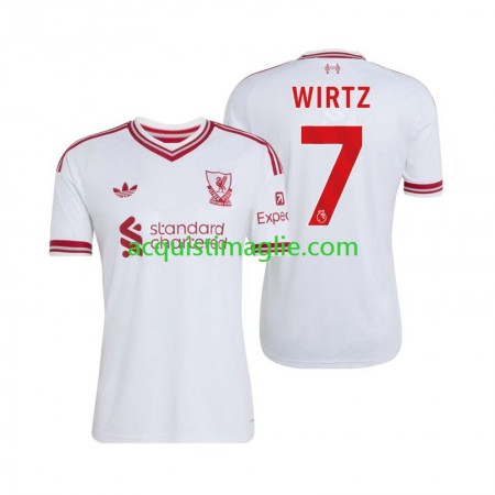 Divisa di Calcio Liverpool Florian Wirtz 7 Trasferta 2026/2027